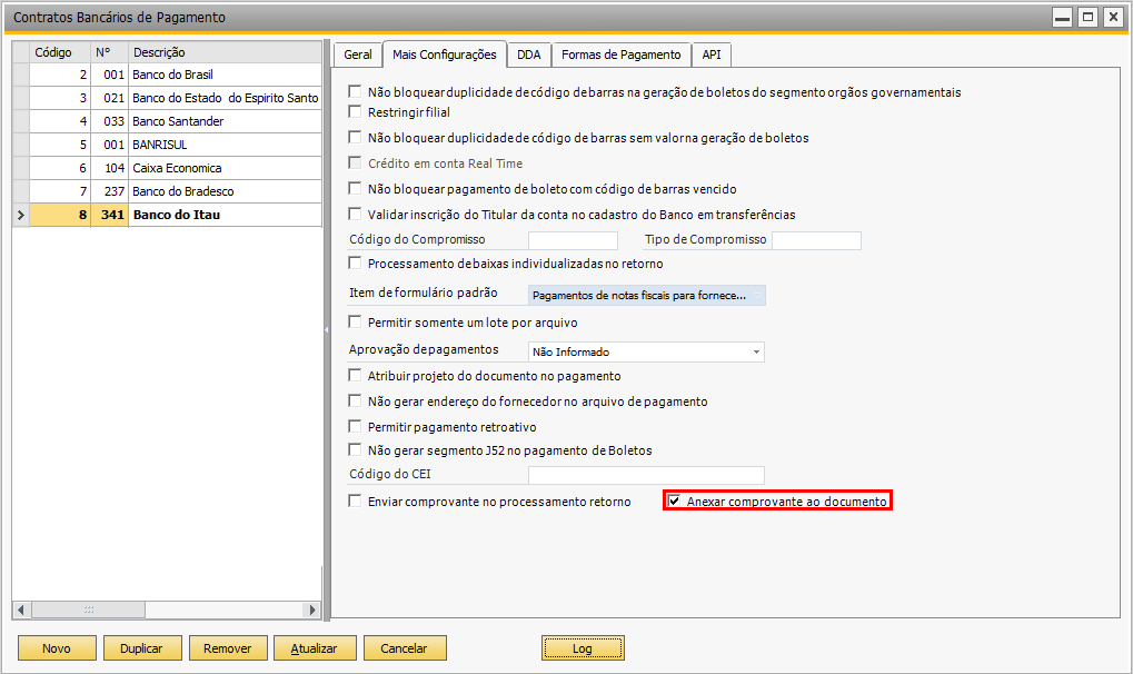 Como anexar um documento em um CPA no ERP Voalle 